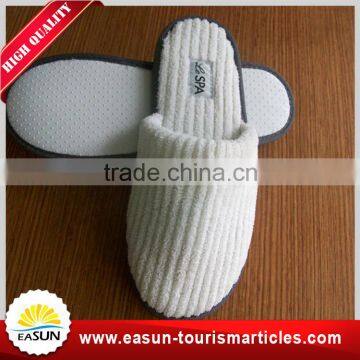 Customized Design Comfortable White Waffle Personalized Hotel Slipper photo-2