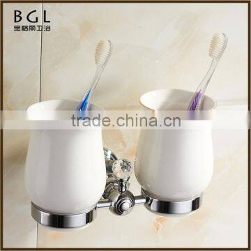 No.11300New Design Brass And Crystal Chrome Finishing 6pcs Accessories Bathroom Set photo-6