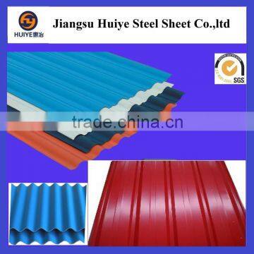 Popular Colorful Corrugated Roofing Sheet Metal Roof Tile