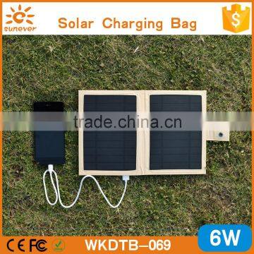 2016 hot selling high efficiency 6W solar panel/ mobile solar charger/ foldable solar panel charger