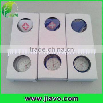 wholesale colorful gift quartz cheap Silicone fob watches for nurses