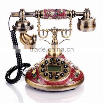 vintage design retro hotel gustroom telephone Rotary phones