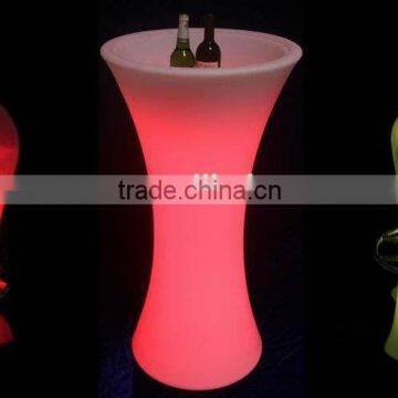 Led illuminated 110 cm height Beer Bucket Table