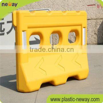 High PE material road block barriers concrate water fill traffic barriers