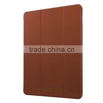 China Factory OEM Logo Three Floding Stand PU Leather Case Cover for Apple IPad Pro 9.7 photo-6