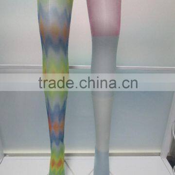 flower printing tights