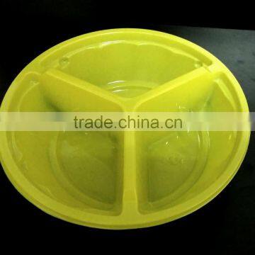 High Quality Take-away Food Container With Lid 3 Compartment photo-3