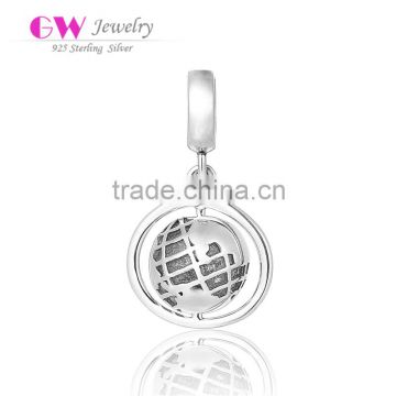 S185 Globalwin Sterling Silver Jewellery Wholesale Custom Logoearth Charms