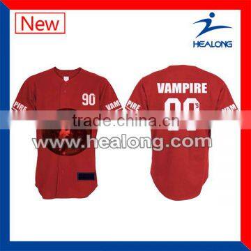 High Quality Blank Baseball Jersey Wholesale Custom Made Baseball Jerseys Dri Fit Baseball Jersey