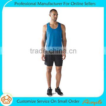 Wholesale OEM service sports breathable Vest wear fitness bodybuilding muscle gym tank tops men