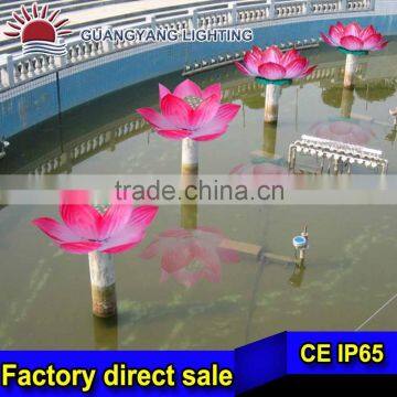 Pink Water-proof Lotus Flower Floating Pool Flower Modern Water-lily