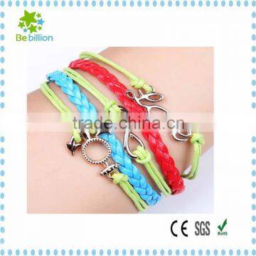 Lovely Infinity Friendship Bracelet Love Bracelet , Handmade Braid Friendship Bracelet Gift photo-2