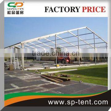 Warehouse Tent 20x40m in Solid Wall and Steel Rolling Door photo-2