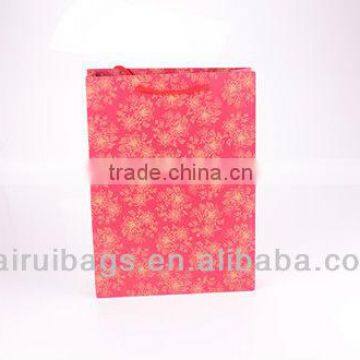 Laminated paper bag packing,fancy paper bag for packing