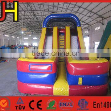 Inflatable 18ft Double Bay Wet/Dry Slides