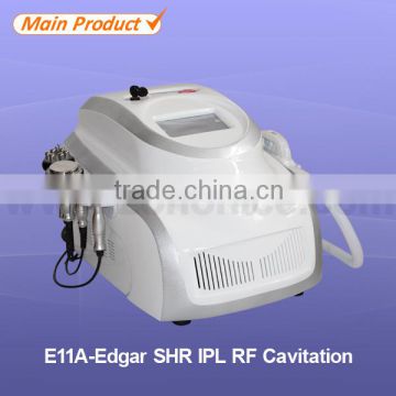 Rf And Cavitation Slimming Machine E11A 6in1 IPL RF Hair Removal CAVITATION Slimming Machine 500W