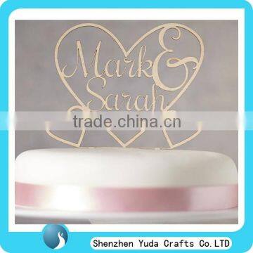 Glitter Gold Cake Topper , Acrylic Topper Cupcake, Monogram Cake Topper for Sale photo-3