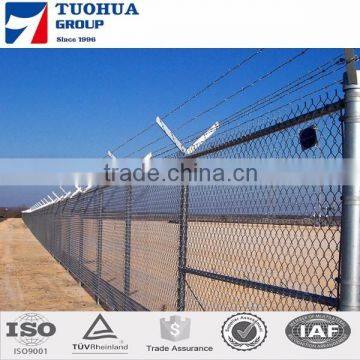 Hot sale chain link temporary fence/ used chain link fence/ chain link fence panels sale (High quality and high