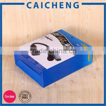 Rectangular shaped corrugated small appliance cooling fans packaging box