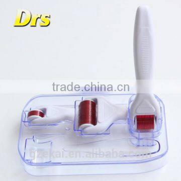 Micro Needle Stainless Steel 4 IN 1Derma Roller 300/720/1200 Needles with Desinfection Tank