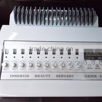 2016 Hot-sale Portable Ems Bio Microcurrent Muscle Stimulation Slimming Beauty Equipment Machine