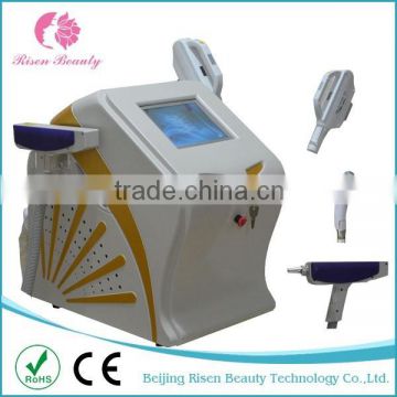 Pain Free 2015 New Beauty Equipment Hair Removal IPL Elight SHR Arms / Legs Hair Removal RF Q Switched Laser Hair Removal Laser IPL With CE