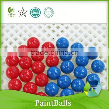 0.68 inch caliber paintball bullet gelatin