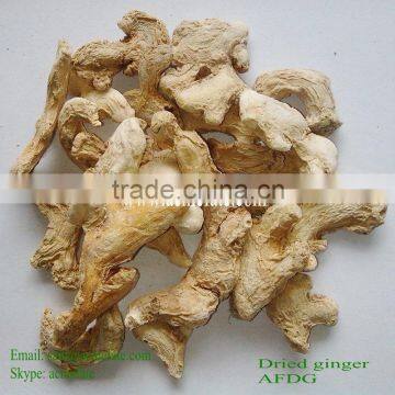 new crop air dried ginger whole spice herb