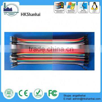 2014 latest technology female to female dupont line(30cm length) / copper wire in china hot sale