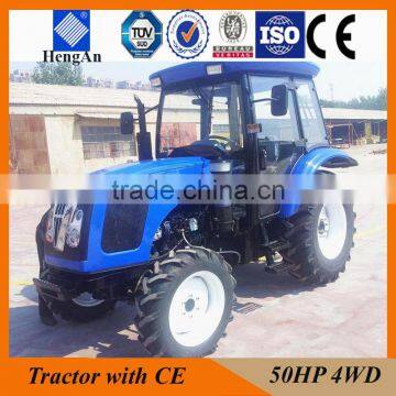 New Condition and CE Certificate farm tractor 50hp 4wd