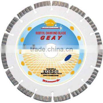 Laser welded dry cutting diamond blade--GEAY