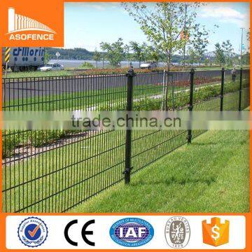 Hot dip 868 welded wire fence double horizontal fence panels