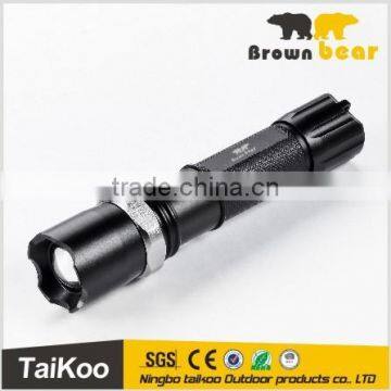 3w xpe adjustable focus beam rechargeable led torch