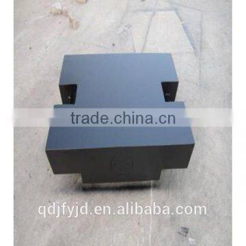 High quality casting iron parts counter weight Shandong supplier