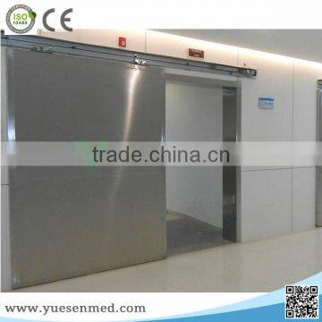 stainless steel medical hospital radiology room lead protective sliding door