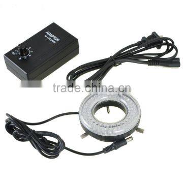 2017 Hot Sale 90V-260V 64LED Stereo Zoom Adjustable Microscope Ring Light photo-1