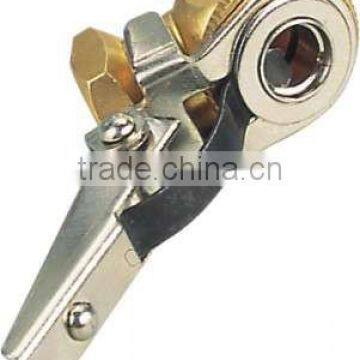 high quality tire chucks ,air chuck with clip,1/4" female thread