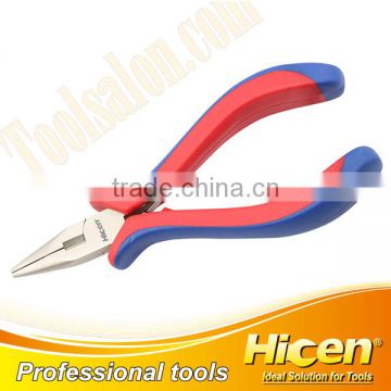 Bi-color PP+TPR Handle Long Nose Pliers