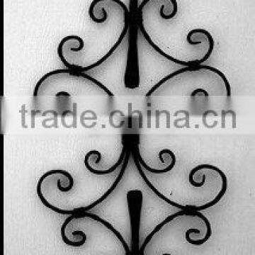 wrought iron forged stair baluster