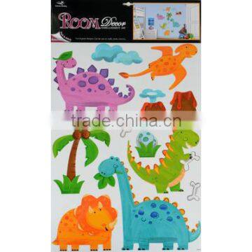 2 x Fantastic Removable Boys Wall Bedroom Room Stickers - Prehistoric Dinosaurs Design