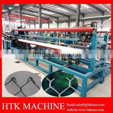 2m-6m Width Fully Automatic Chain Link Fence Making Machine/Diamond Wire Mesh Machine photo-2