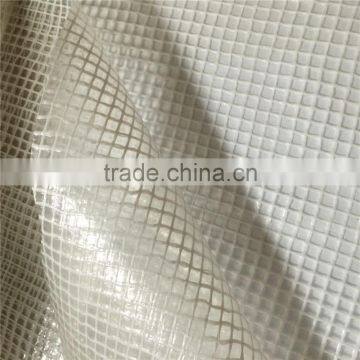 Clear Transparent Greenhouse White Leno Ripstop PE Tarpaulin photo-3