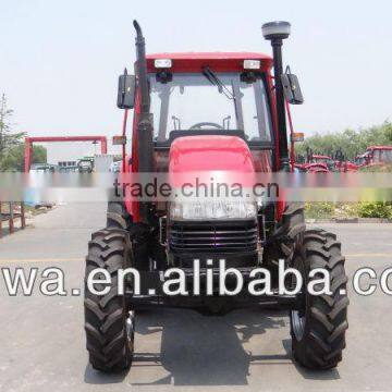 2016 Hot 110hp 4WD NEW1104 With Front End Loader and Backhoe Farm Tractor photo-5