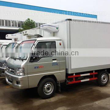 Foton 4X2 Gasoline Refrigerator Truck for Sale photo-3