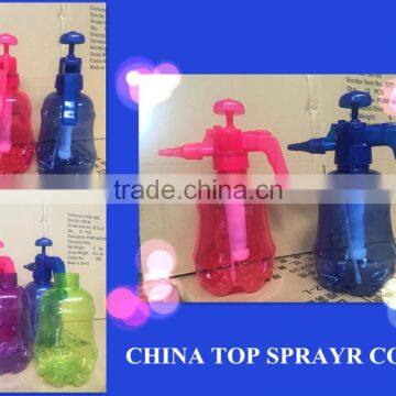 1.5L Pressure Sprayer with brass nozzle, plastic water sprayer,PET material
