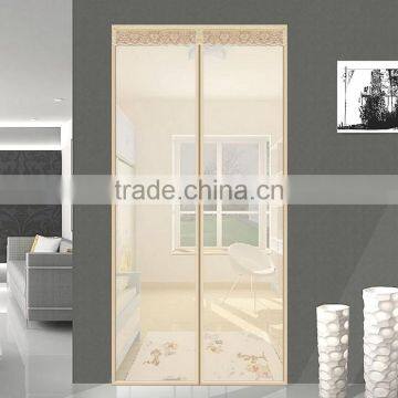 2016 Dustproof Anti-mosquito Soft Magnetic Rolling Screen Door With Good Light and Closed photo-5