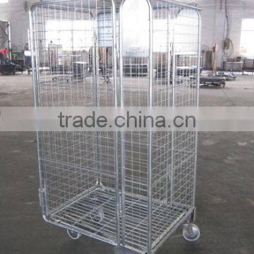 double lyers cargo rolling cage,roll tainer,roll container