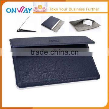 Synthetic leather laptop case laptop sleeve leather for Macbook Pro 15.4 inch