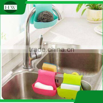 Saddle Style Kitchen Storage Sponge Holder Silicone Drain Holder photo-4