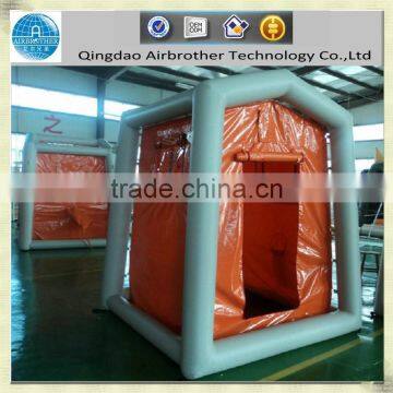 2015 hot Korea pvc CE decontamination inflatable tent for sale